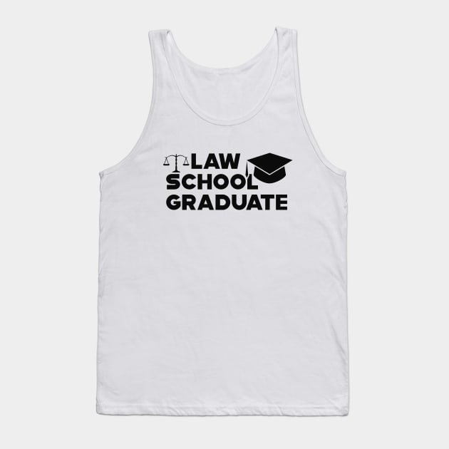 Law School Graduate Tank Top by KC Happy Shop